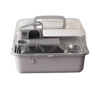 Hamster Cage with Running Wheel Clear Enclosure