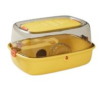 Hamster Cage Yellow hamster cage spacious acrylic specific pet supplies