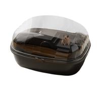 Hamster Cages and Habitats - Large Clear Acrylic Mouse Cage House and Habitats Hamster | Running Mice, Mice and Other Small Animals, Including a Bottle of Water