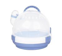 Hamster Cages Creative Hamster Travel Cage Space-saving Keep Small Animals House hamster cages and habitats(Blue)