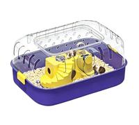 Hamster Cages Hamster cage, large space breathable pet villa transparent double-layer