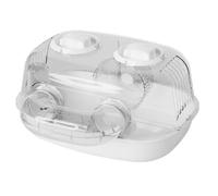 Hamster Cages Hamster cage large space white transparent acrylic indoor pipes running wheels