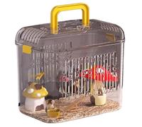 Hamster Cages Landscape acrylic panoramic transparent tape with handle convenient hamster cage