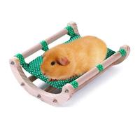 Hamster Cages Removable Hamster Bed Detachable Washable Small Animal Guinea Pig Cage And Summer Nest(Green)