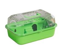 Hamster Cages Spacious hamster cage acrylic villa indoor golden bear nest(Green)