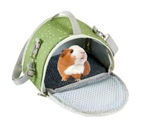 Hamster Carrier Bag, Breathable Portable Travel Case, Lightweight Multi-Purpose Pet Backpack, Comfortable Turtle-Style Carrier Handbag, Ideal for Walking, Outdoor Adventures