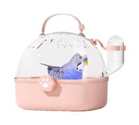 Hamster Carrier Cage for Transportation, Parrot Exit Bag | Bird Parakeet Carriers, Compact Portable Carrier with Water Bottle for Small Wild Parakeets Outdoor