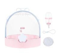 Hamster Carrier | Ferret Carrier Small Travel Cage | Transparent Pet Accessory with Water Bottle for Hedgehog Ferret Gerbil | for Outdoor Fishing Passegg