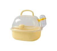 Hamster Carrier,Hamster Outdoor Box - Breathable Hamster Carry Case, Portable Hamster Travel Bag with Water Bottle for Small Pets, Mice, Dwarf Hamster