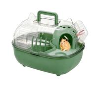 Hamster Carrier Transparent Cover Cute Portable with Water Bottle