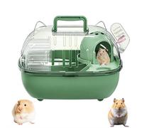 Hamster Carrier, Transparents Cover Outing Cage, Small Hamster Travel Cage, for Rodents Lizards Outing Short-trip Car Picnic-farm