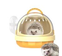 Hamster Carrying Case - Hedgehog Carrier, Hamster Travel Case for Pet Safety | Pet Carrier Bag Portable Chinchilla Carrier, Breathable Pet Carrier Bag with Detachable Water Bottle for Hamster
