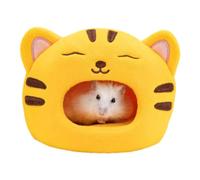 Hamster Cave Bed, Cotton Hamster Bed | Tiger Hamster Hideout - Cute Comfortable Universal Heavy Duty Cotton Hamster Bed for Cage, Terrarium, Dec