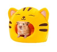 Hamster Cave Bed,Tiger Design Guinea s Cave - Lovely Cozy Washable Hamster Cave Bed For Hedgehog Guinea Hamster