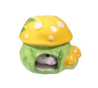 Hamster Cave, Ceramic Sleeping Nest for Species-Appropriate Activity and Cosy Relaxation, Hamster Furniture, for Mice, Ferrets, Chinchillas and Gerbils as a Decorative Outdoor House and