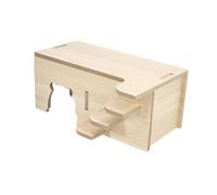 Hamster Cave House With Window And Hole For Air Circulations Great For Small Pet Rodents Entertainment Shelter House Dwarf Hamster Cage