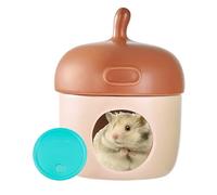 Hamster Ceramic House - Hamster Ceramic | Hamster Houses | Hamster Cave | Cute Ceramic Acorn Hamster Cave | Summer Cool Small Animal Habitat Hamster Decor