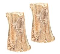 Hamster Chew Sticks - 2X Natural Papaya Wood Stick | Healthy Teeth Grinding Toys Natural Papaya Pet Teeth Care Supplies For Chinchilla Hamster
