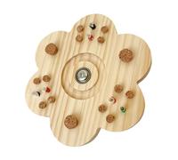 Hamster Chew Toys - Rotating Hamster Exercise Toy, Parakeet Puzzle Training Chewing, Wooden Chew Toys, Rabbit Enrichment Toy, Chinchilla Chews Toyss| Lovebird Playing Device For Metal Stimulation