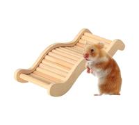 Hamster Climbing Games | Hamster Climbing Bridge - Climbing Ladder with Hamster, Wooden Climbing Toy