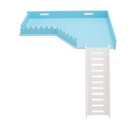 Hamster Climbing Platform Promotes Exercise, Adjustable Height, Multipurpose Safe Toy for Small Animals (L Shape)