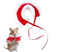 Hamster Clothing - Christmas Warm Pet Supplies - Small Animals Striped Holiday Clothing | For Squirrel Chinchilla Sugar Bag Cat Baby Winter Travel Holiday