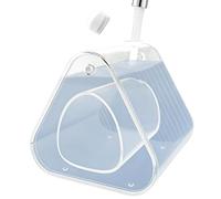 Hamster Cooling House - Full Transparent Instant Cave, Waterproof Safe Habitat, Small Animal Heat Relief Shelter, Glass Visual Pet Sanctuary, Home Office Supplies, Clear 190ml Size Accessory