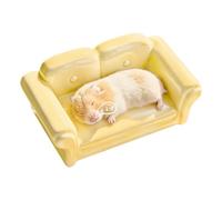 Hamster Cooling Sofa | Ceramic Small Animals Furniture,Inside Cage Hamster Sofa | for Medium Large Breeds Chinchilla Squirrel Gerbil Resting Playing Sleeping