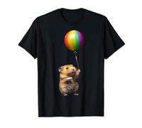 Hamster Cute Art Animal Lover Portrait Motif Hamster T-Shirt