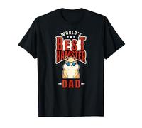 Hamster Dad Father World'S Best Hamster Dad T-Shirt