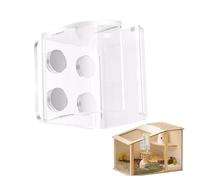 Hamster Door | Transparent Attachment for , Universal Water Holder with a Secure Mount, Leak-proof Holder for