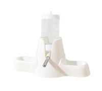 Hamster Drinking Bowl, Guinea Water Bottle, Gerbil Water Feeder Dispenser | Water Bottle with Drip Free Drinking Solution, with Holder for Hamster, Gerbils,