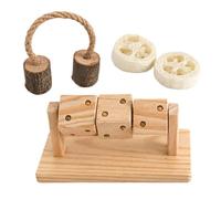 Hamster Enrichment Toys Wooden Enrichment Pet Supplies