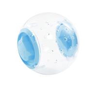 Hamster Exercise Ball, Transparent Hamster Running Ball,Wheel Ball Sports Toy Durability and Hamster Exercise Ball Accessories, Small Animal Activity Toy (Blue)