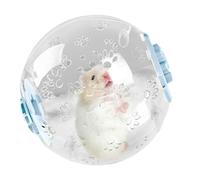 Hamster Exercise Ball,Transparent Silent Running Hamster Wheel | Wheel Cage Accessories for Small Pets Fun Moments for Family Friends Kids Adults