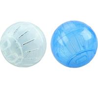 Hamster exercise ball with silent wheels, small pet exercise toy with leash, suitable for playing and activities in the cage4PCS