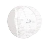 Hamster Exercise Wheel Exercise Flying Runner Interactive Activity Quiet Exercise Ball Roller for Small Animal Rats Hedgehogs, Clear