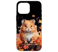 Hamster Face Portrait Teddy Bear Hamster Small Pet Case for iPhone 16 Pro Max