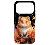 Hamster Face Portrait Teddy Bear Hamster Small Pet Case for iPhone 17 Pro
