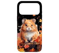 Hamster Face Portrait Teddy Bear Hamster Small Pet Case for iPhone 17 Pro Max