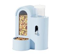 Hamster Feeder and Water Dispenser Automatic Food Container Leak Proof Small Pet Cage Feeding Watering Accessory Automatic Hamster Feeder