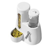 Hamster Feeder Dispenser | Hamster Food Dispenser Cage Water Bottle, 2 On 1 Capacity Stocks, PET Supplies For Chinchilla Bunny Small Animals This Water Bottle Ensures Safe Drinking
