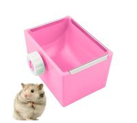 Hamster Feeder,Pet Meal Water Feeding Dish | Small Animal Food Dish for Dwarf Syrian Hamsters Gerbils Mice Degus or Other Pets