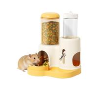 Hamster Feeding Bottle - Leak-Proof and Large Capacity | Hamster Water and Food Dispenser | Suitable for Rabbits, Chinchillas, Gerbils, Hedgehogs, Ferrets, Living Rooms, Bedrooms