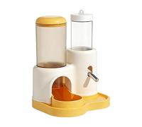 Hamster Feeding Bowl, Drinking Container with Capacity, Hamster Water and Feed Dispenser, Suitable for Chinchilla Desert Hedgehog Ferret Living Room Bedroom Balcony Student Apartment