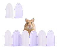 Hamster Fence Toys - Detachable Small Animal Toys for Hamster Cage Accessories Odor-Free Habitat Decor for Guinea Pigs, Rat, Chinchilla, Gerbils