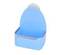 Hamster Food Bowl Fixed Large-capacity Anti-drop Impact-resistant Pet Food Dispenser Bowl For Rabbit Guinea Pig Accessories(Blue)