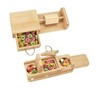 Hamster Foraging Toys - Wooden Interactive Foraging Toy For Pet | Small Pet Treat Dispenser Game Cage Accessories | Hamster Feeder For Guinea Hog Ferret Bunny Chinchilla Hedgehog Gerbil
