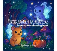 Hamster Friends: Super cute colouring book