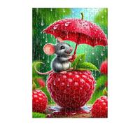 Hamster Fruit Puzzle 1000 Pieces, Fun Challenging Puzzle Games, Difficult Jigsaw Puzzles for Adults 1000 Pieces